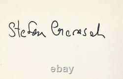 STEFAN GIERASCH Signed Autograph 4x6 INDEX CARD High Plains Drifter BLOOD BEACH