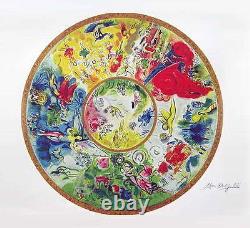 Sale! Marc Chagall Signed Paris Opera Ceiling High Quaity! S/N With Coa Print