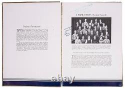Sam Walton Signed 1936 High School Yearbook Walmart Owner Beckett & JSA COA