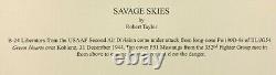 Savage Skies by Robert Taylor with JG54 Luftwaffe Aces ten signatures