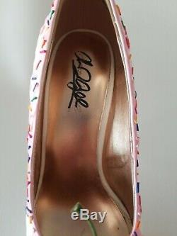 Shoe Bakery High Heels Shoes Size 8. Hand made Signed Sundae Designed FREE SHIP