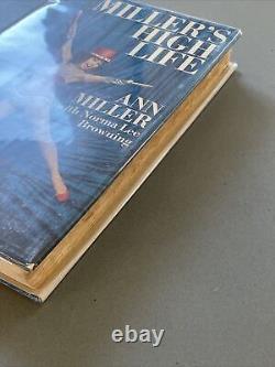 Signed! Ann Miller Miller's High Life HC/DJ 1st ED