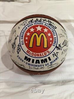 Signed/Autographed 2009 McDonald's All American High School Miami All Star Game