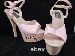 Signed Ginger Lynn Allen Movie Worn High Heel Shoes Personally Owned Adult Film