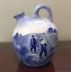 Signed J LITTLER. Doulton Burslem Golf Golfers Golfing Whiskey Flask 6.5 high