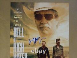 Signed Jeff Bridges Autographed Hell Or High Water 11x17 Photo Beckett BAS COA