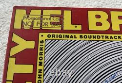 Signed MEL BROOKS High Anxiety LP promo 1978 Asylum 5E-501 Vinyl /nMINT