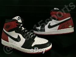 Signed Nike Air Jordan 1985 Retro 1 High Rookie Shoe Upper Deck Coa Autograph I