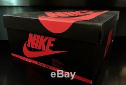 Signed Original 1985 Nike Air Jordan 1 High Banned Rookie Shoes Autograph Uda I