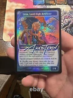 Signed Urza, lord High Artificer Future Sight Foil