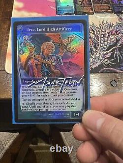 Signed Urza, lord High Artificer Future Sight Foil