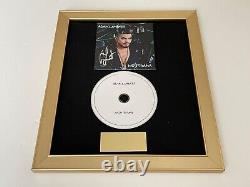 Signed/autographed Adam Lambert High Drama Framed CD Presentation