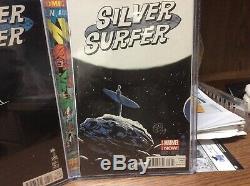 Silver Surfer 1 & 2 Marvel Now 150 Francavilla Variant High Grade Signed COA