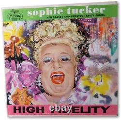 Sophie Tucker Signed Autographed Record Album High Fidelity JSA II25516