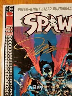 Spawn #200 Jim Lee Variant Signed by Jim Lee and Todd Mcfarlane NM HIGH GRADE