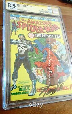 Spider-Man #129 Signed SS Stan Lee Label CGC 8.5 VF+ High Grade Key