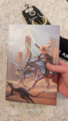 Star Wars High Republic Light of the Jedi Autographed Edition OOP withEXTRAS