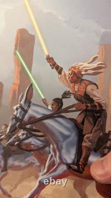 Star Wars High Republic Light of the Jedi Autographed Edition OOP withEXTRAS