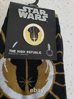 Star Wars Light of the Jedi High Republic Signed Soule Limited OOP + socks +pin