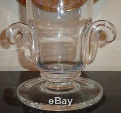 Steuben Large Crystal Vase 12 High