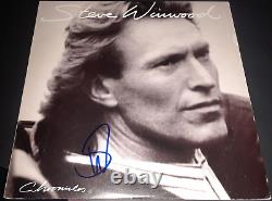Steve Winwood Guitar Icon High Life Singer Signed Autographed Chronicles Album