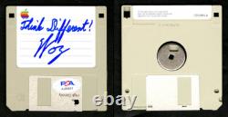 Steve Woz Wozniak SIGNED Apple HD High Density Disk + INSC MAC PSA AUTOGRAPHED
