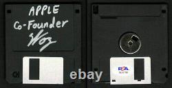 Steve Woz Wozniak SIGNED High Density HD Disk Apple Founder PSA/DNA AUTOGRAPHED