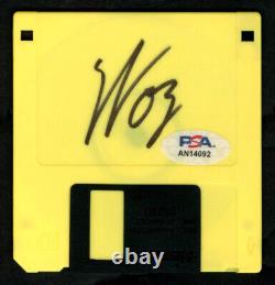 Steve Woz Wozniak SIGNED High Density HD Disk Apple Founder PSA/DNA AUTOGRAPHED