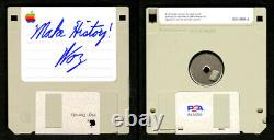 Steve Woz Wozniak SIGNED NEW Apple HD High Density Disk Mac PSA/DNA AUTOGRAPHED