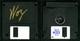 Steve Wozniak SIGNED AUTOGRAPHED 3.25 HD Black High Double Density Disk Apple