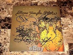 Stone Temple Pilots Signed High Rise 10 Vinyl EP Chester Bennington Linkin Park