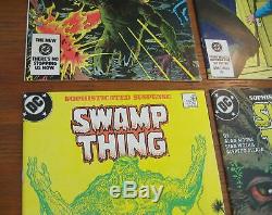 Swamp Thing Alan Moore comic lot #s 20 21 signed 25 37 49 50 thru 64 high grade