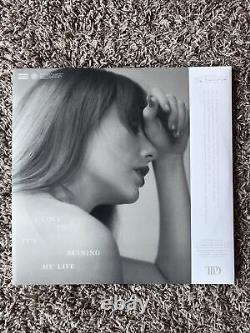 Taylor Swift Tortured Poets Department Vinyl Hand Signed Autograph Heart In Hand