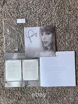 Taylor Swift Tortured Poets Department Vinyl Hand Signed Autograph Heart In Hand