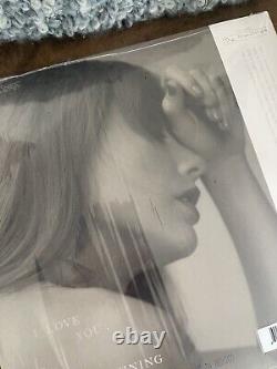 Taylor Swift Tortured Poets Department Vinyl The Manuscript Hand Signed Heart