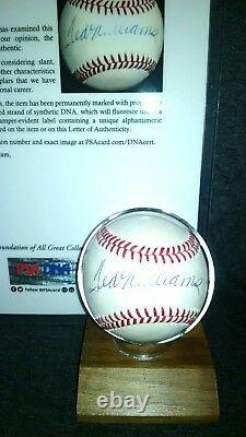 Ted Williams Signed High Grade Ball With Psa / Dna, Real Nice. Sale! $500.00