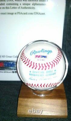 Ted Williams Signed High Grade Ball With Psa / Dna, Real Nice. Sale! $500.00