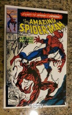 The Amazing Spider-Man #361 (Apr 1992, Marvel) Signed Stan Lee with COA High Grade