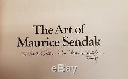 The Art of Maurice Sendak by Selma G. Lanes Signed, First- High Grade