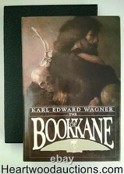 The Book of Kane by Karl Edward Wagner SIGNED FIRST LTD ED Jeff Jones Art- High