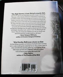The High Sierra A Love Story by Kim Stanley Robinson (HC) 1st edition signed