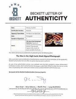 The Man in the High Castle Season 1 Cast Signed by 6x 11x14 Photograph BECKETT