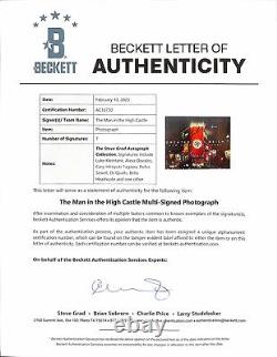The Man in the High Castle Season 1 Cast Signed by 7x 11x14 Photograph BECKETT