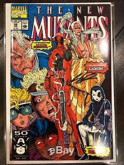The New Mutants #98 (Feb 1991, Marvel) High Grade signed by Rob Liefeld