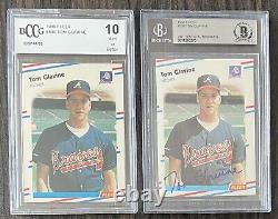 Tom Glavine Autographed RC/High Graded RC (Beckett Certified)