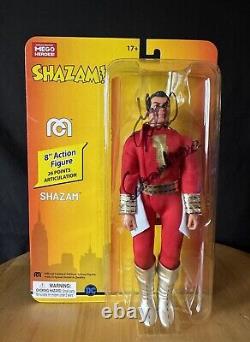 Topps X Mego Heroes SHAZAM 8 Limited Edition AF? Signed JACKSON BOSTWICK? VHTF