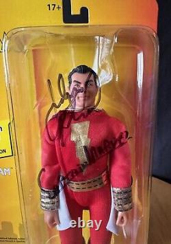 Topps X Mego Heroes SHAZAM 8 Limited Edition AF? Signed JACKSON BOSTWICK? VHTF