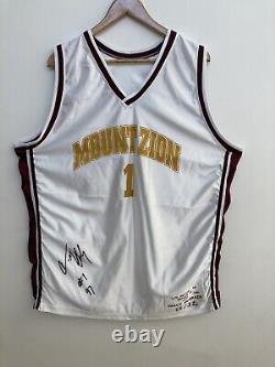 Tracy McGrady Signed Autographed Mount Zion High School Jersey