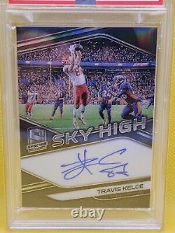 Travis kelce autograph card