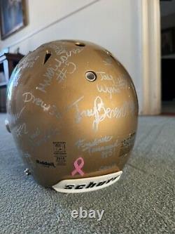 Trey Benson Arizona Cardinals Autographed High School Championship Helmet